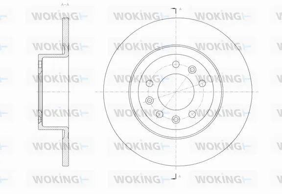 Brake Disc (D62055.00)