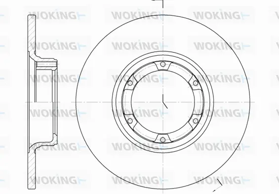 Brake Disc (D6033.00)