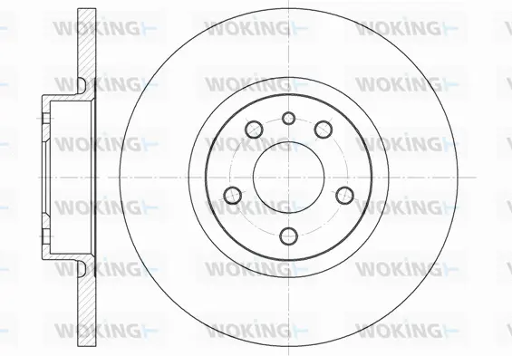 Brake Disc (D6512.00)