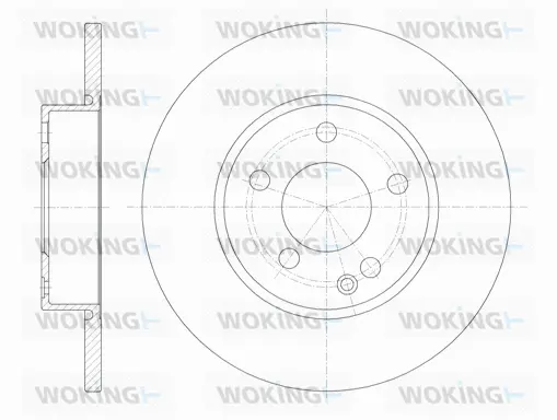 Brake Disc (D6674.00)