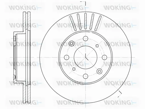 Brake Disc (D6369.10)