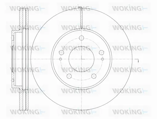 Brake Disc (D61130.10)