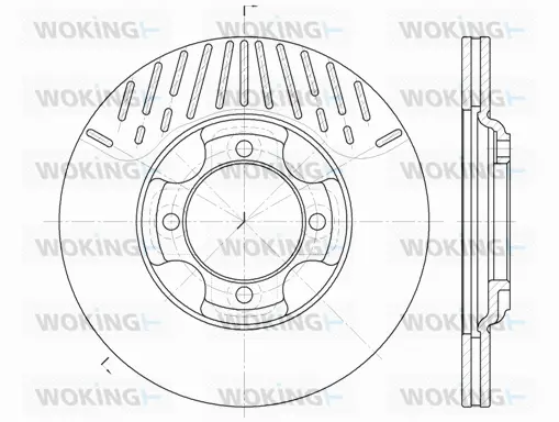 Brake Disc (D6381.10)