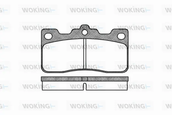Brake Pad Set, disc brake (P2263.00)