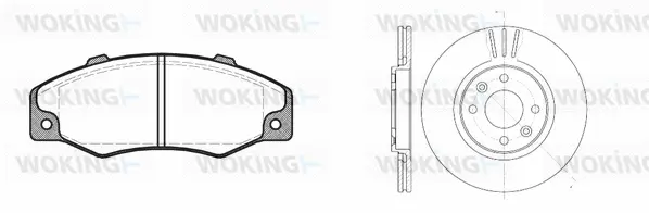 Brake Kit, disc brake (83203.01)