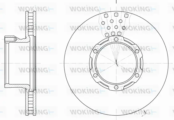 Brake Disc (D6821.10)