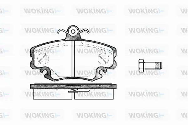Brake Pad Set, disc brake (P0413.10)