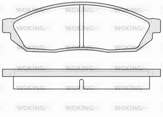 Brake Pad Set, disc brake (P0113.00)