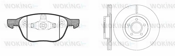 Brake Kit, disc brake (811823.01)