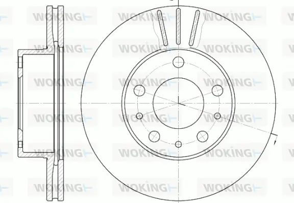 Brake Disc (D6476.10)