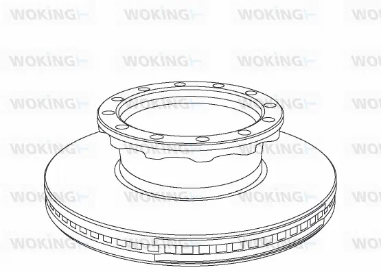 Brake Disc (NSA1029.20)
