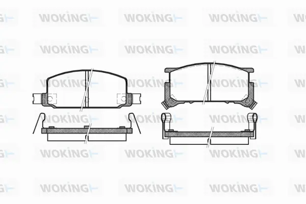 Brake Pad Set, disc brake (P0093.34)
