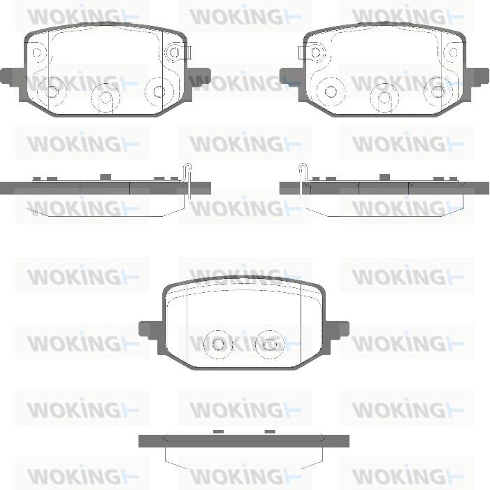 Brake Pad Set, disc brake (P18873.02)
