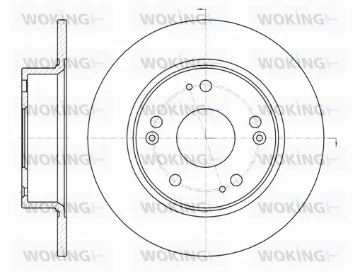 Brake Disc (D6984.00)