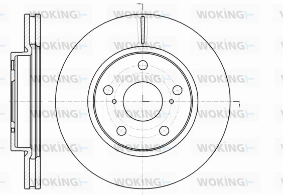 Brake Disc (D61077.10)