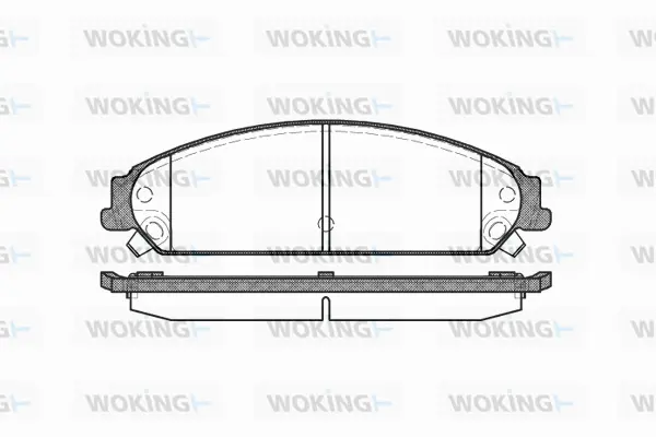 Brake Pad Set, disc brake (P10283.08)