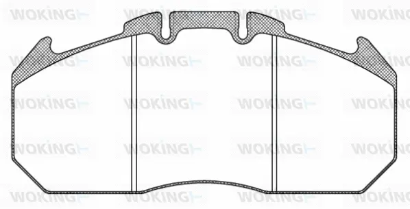 Brake Pad Set, disc brake (JSA 11343.10)