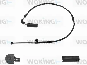Warning Contact, brake pad wear (001097)