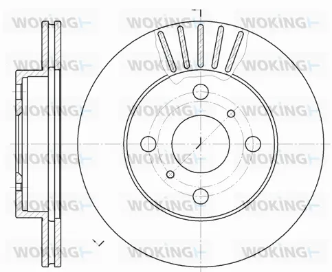 Brake Disc (D6618.10)