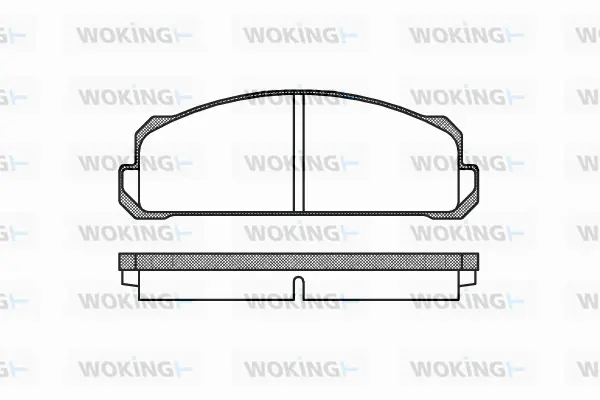 Brake Pad Set, disc brake (P1223.40)