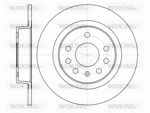 Brake Disc (D61317.00)