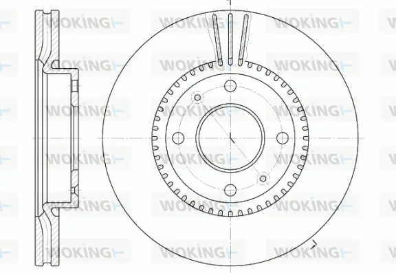 Brake Disc (D6668.10)