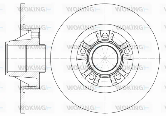 Brake Disc (D6733.00)