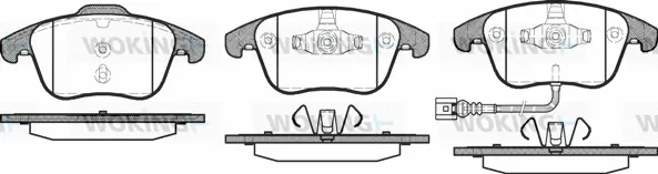 Brake Pad Set, disc brake (P13193.21)