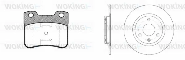 Brake Kit, disc brake (83473.01)