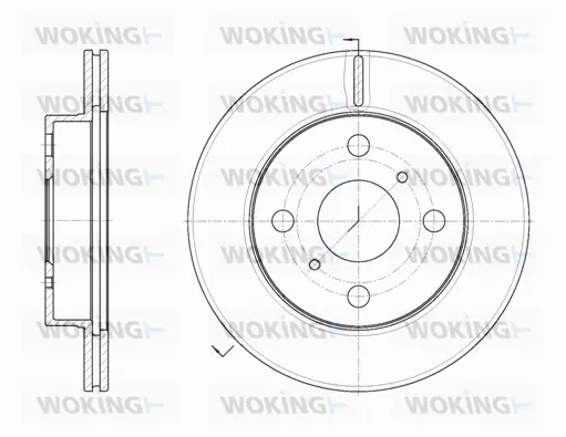 Brake Disc (D6026.10)