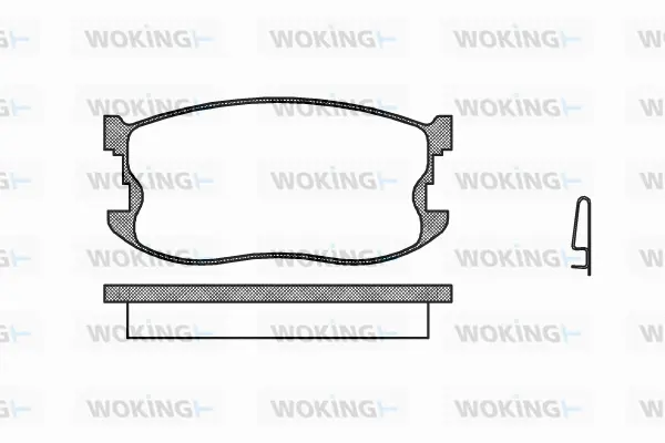 Brake Pad Set, disc brake (P0983.04)