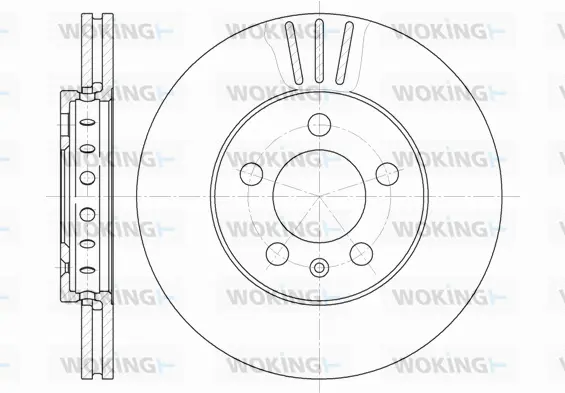 Brake Disc (D6545.10)