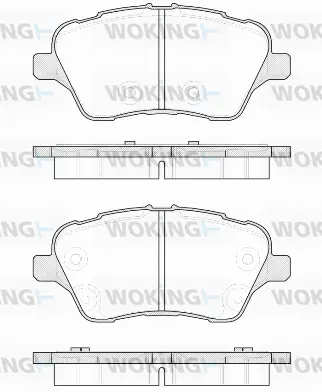Brake Pad Set, disc brake (P14143.00)