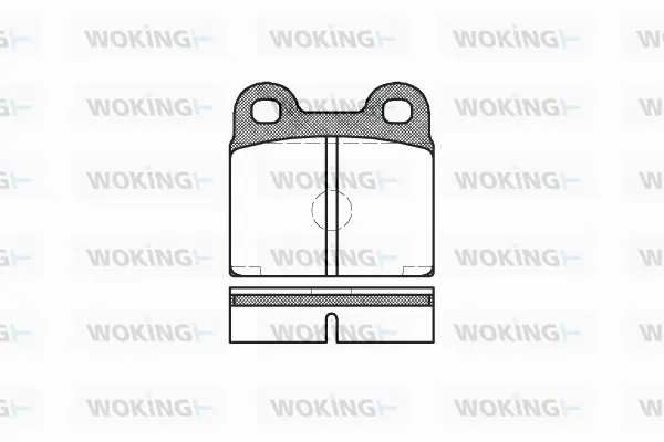 Brake Pad Set, disc brake (P1073.20)