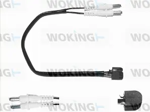 Warning Contact, brake pad wear (001008)