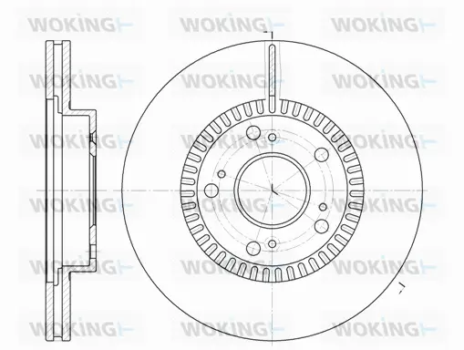 Brake Disc (D6962.10)