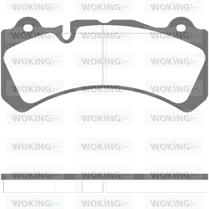 Brake Pad Set, disc brake (P14023.00)