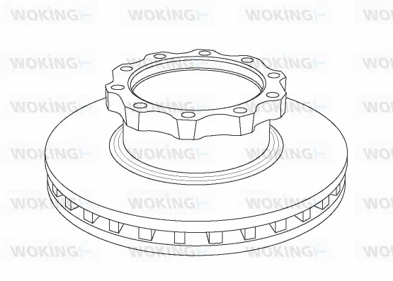 Brake Disc (NSA1042.20)