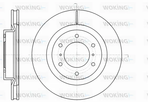 Brake Disc (D61100.10)