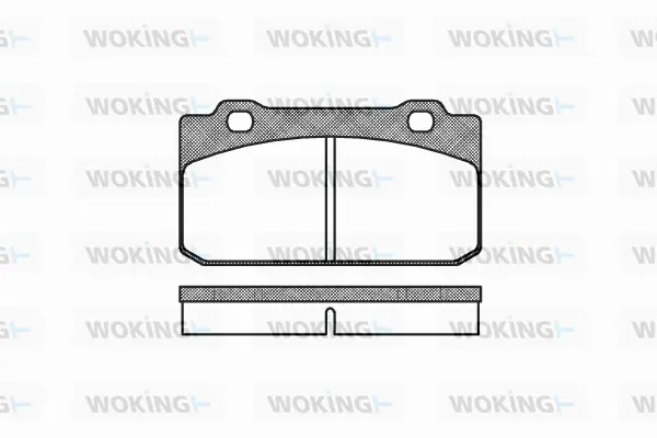 Brake Pad Set, disc brake (P3103.00)