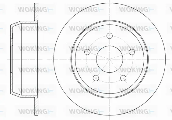 Brake Disc (D6628.00)