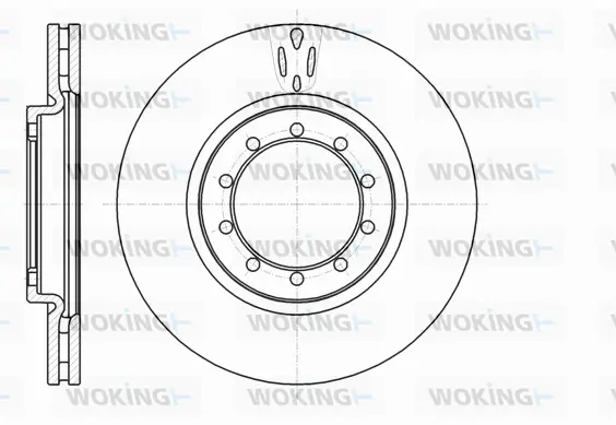 Brake Disc (D61039.10)