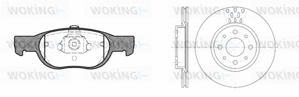 Brake Kit, disc brake (84883.01)