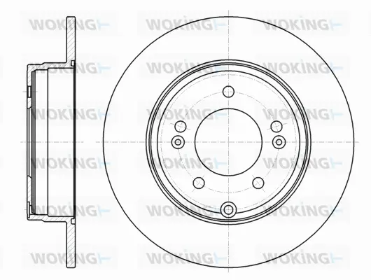Brake Disc (D61884.00)