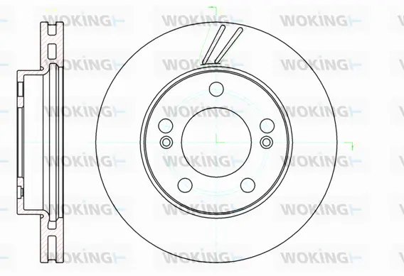 Brake Disc (D61040.10)