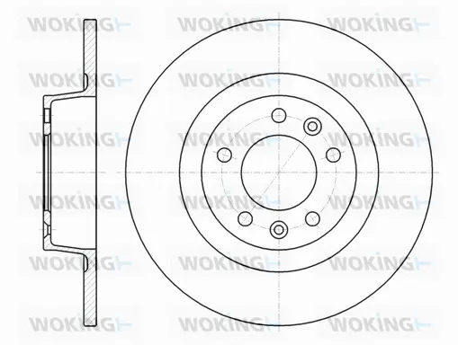 Brake Disc (D61312.00)