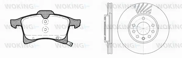 Brake Kit, disc brake (811363.00)
