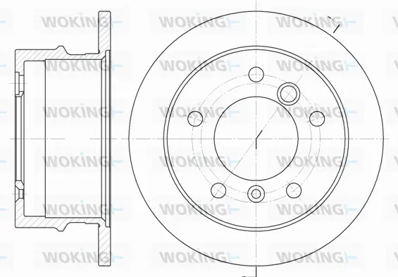 Brake Disc (D6565.00)