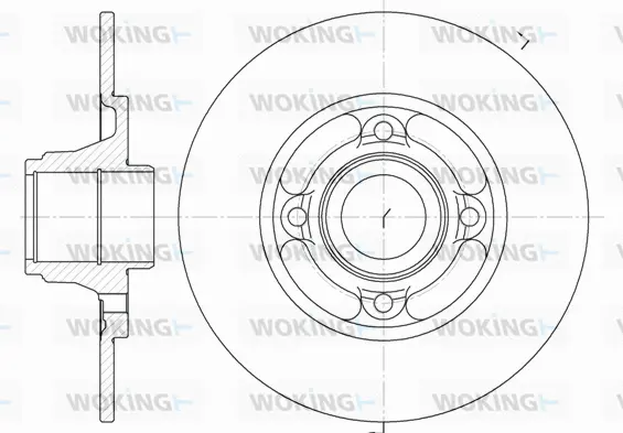 Brake Disc (D6537.00)
