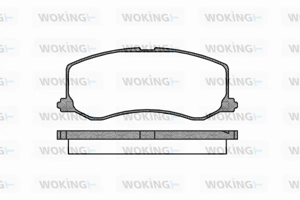 Brake Pad Set, disc brake (P5103.00)